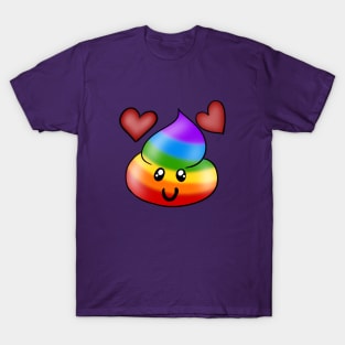 Rainbow Poop T-Shirt